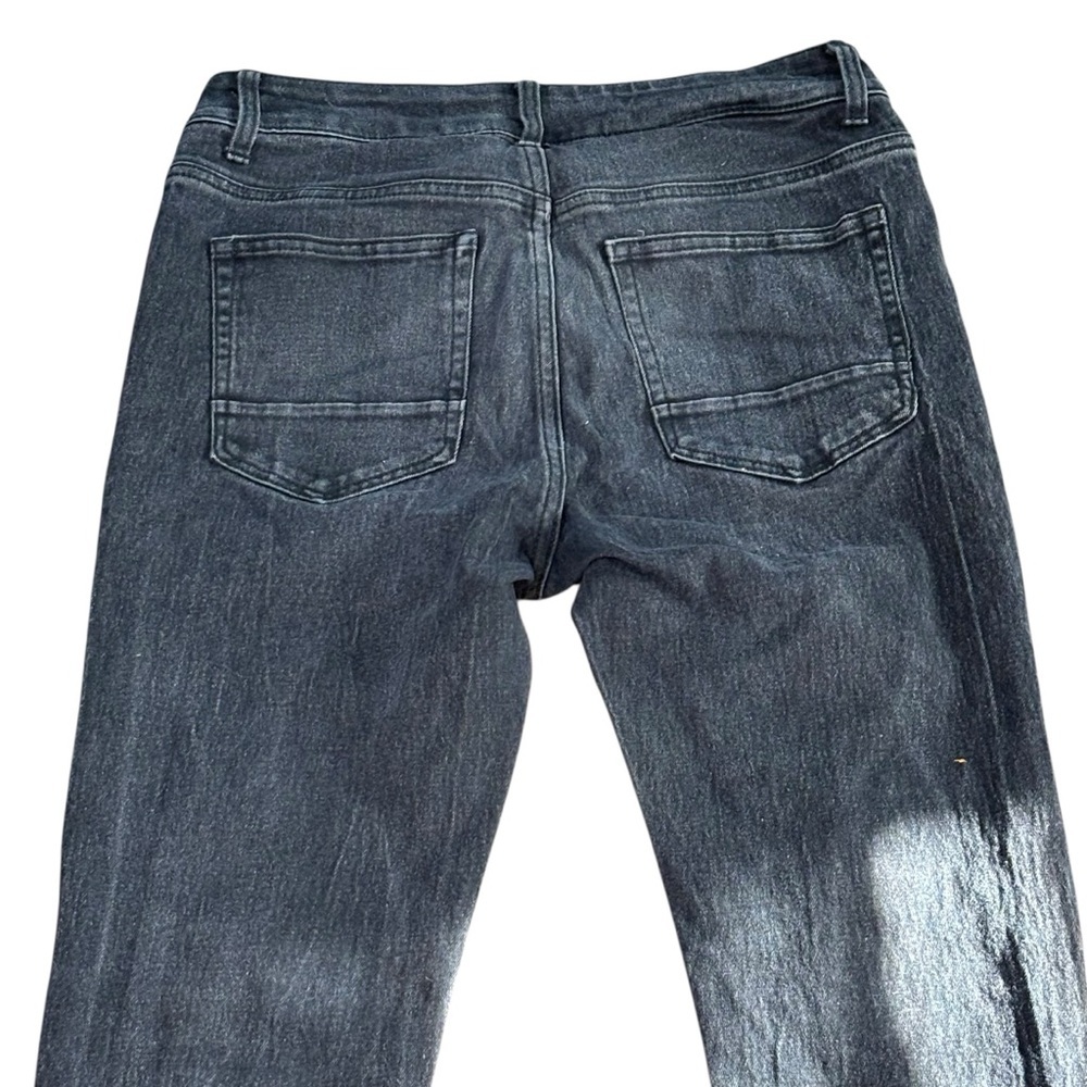 WXYZ Nomad II Slim Fit Boys Jeans | Size 28x30 | Black Washed Denim - Picture 5 of 9